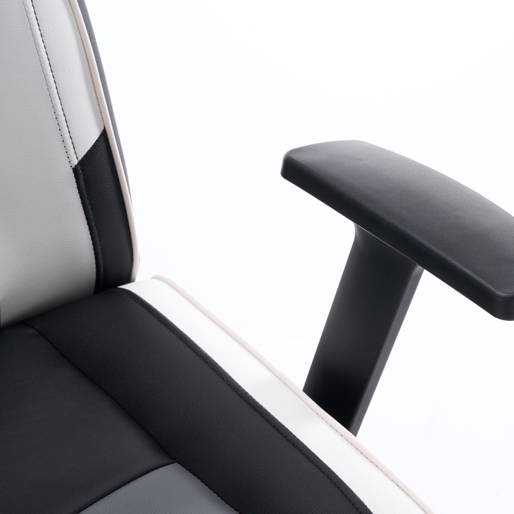 Scaun de Gaming Reglabil Professional WF-6049 Black & White