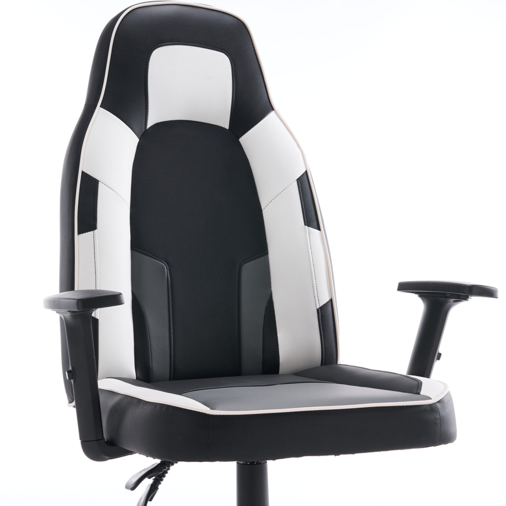 Scaun de Gaming Reglabil Professional WF-6049 Black & White