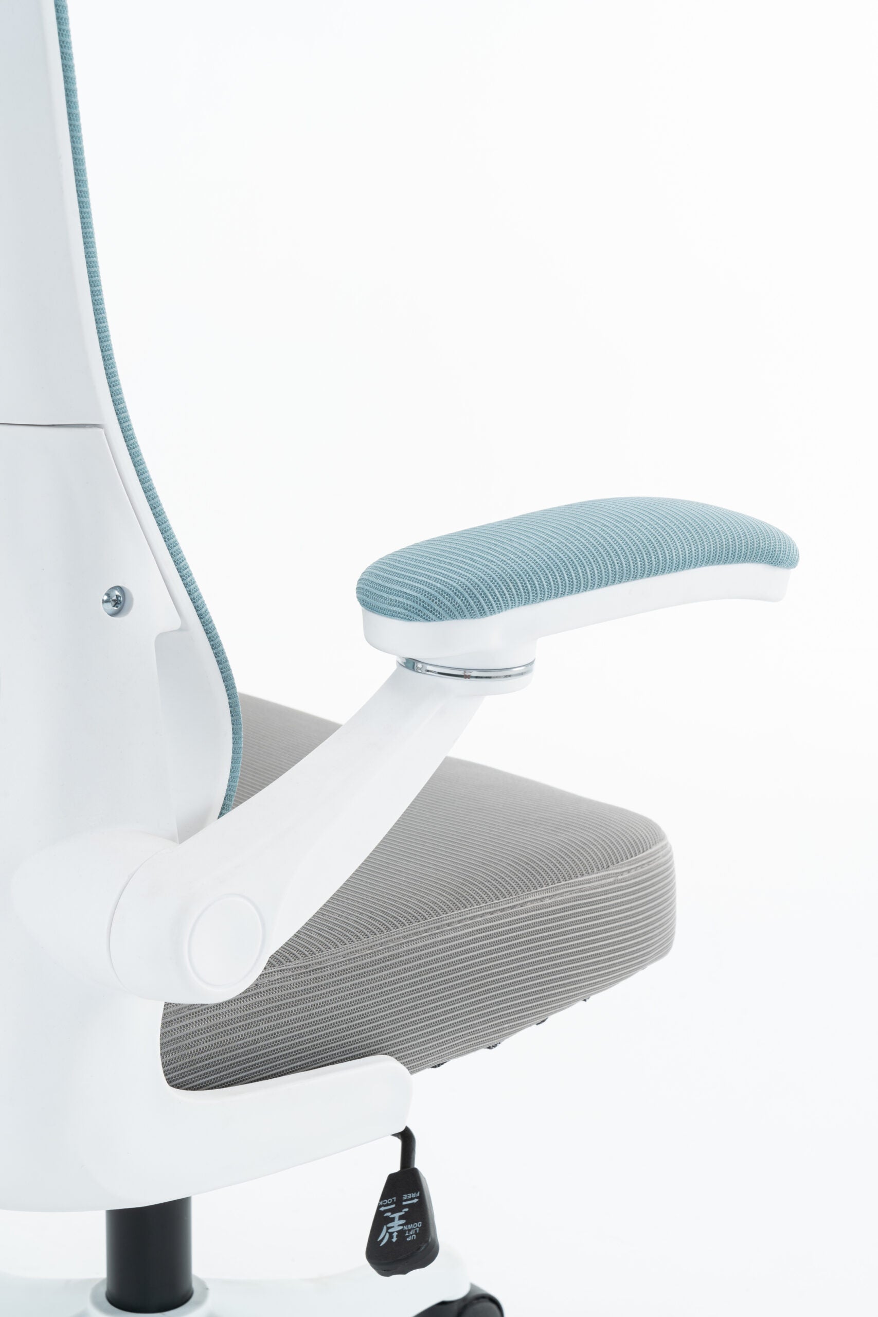 Scaun de Birou, Albastru-Gri WF-005