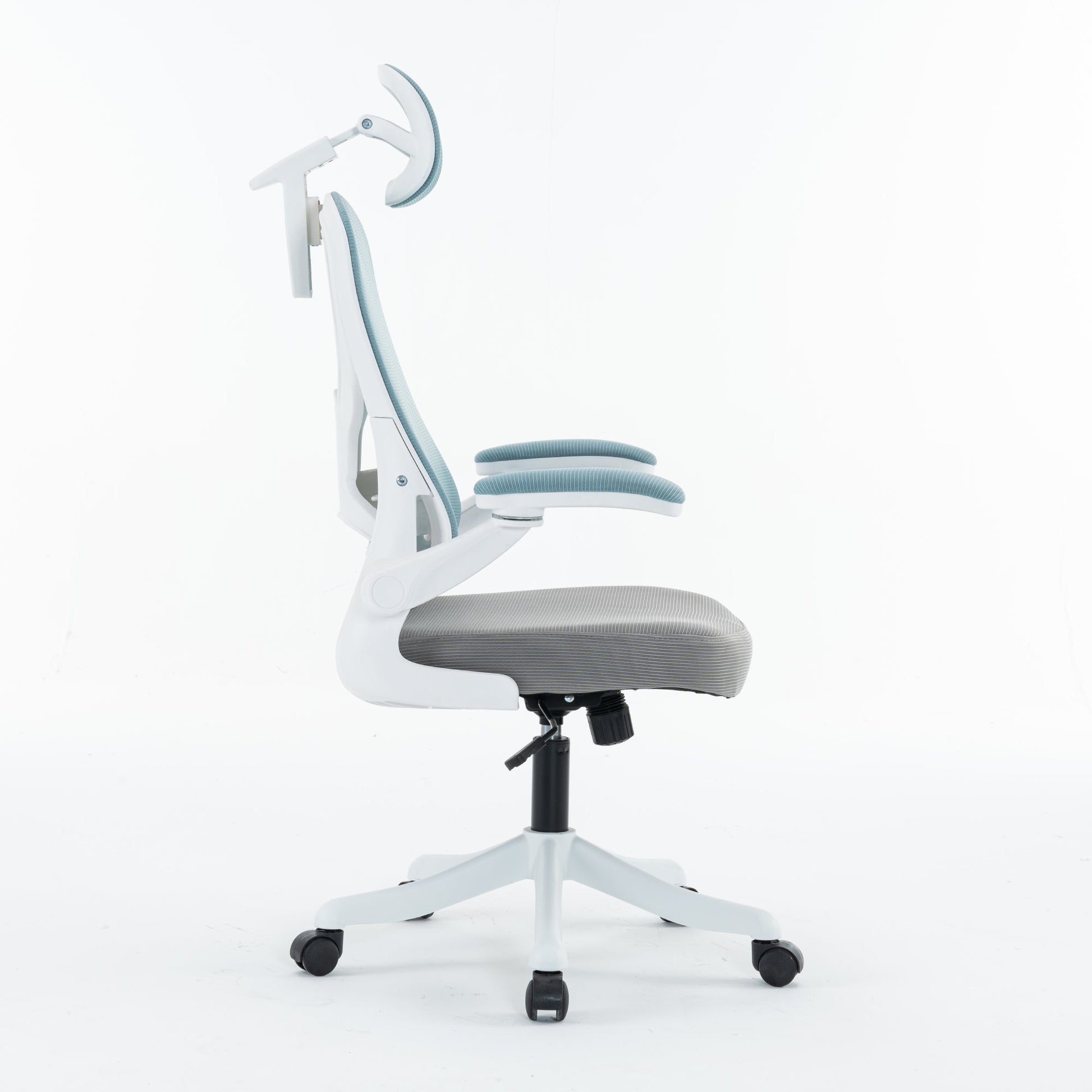 Scaun de Birou, Albastru-Gri WF-005