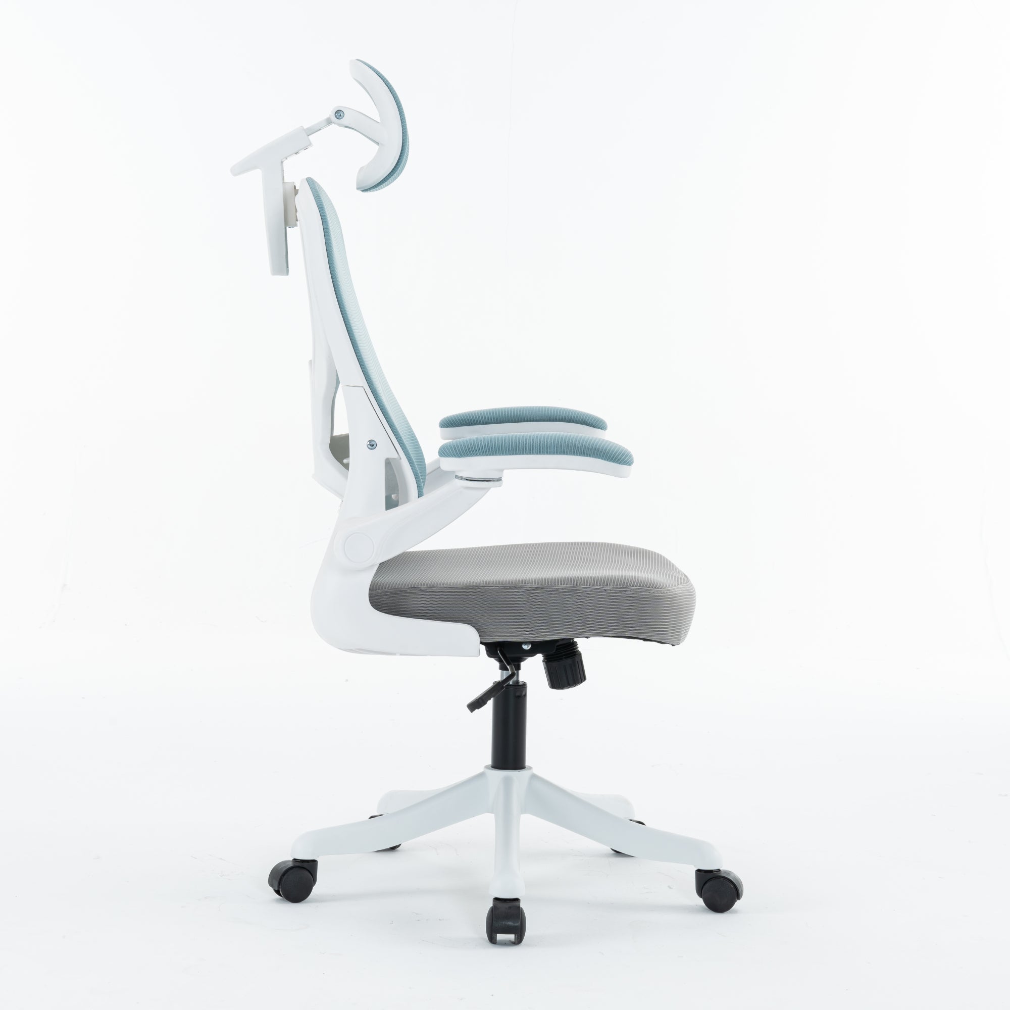 Scaun de Birou, Albastru-Gri WF-005