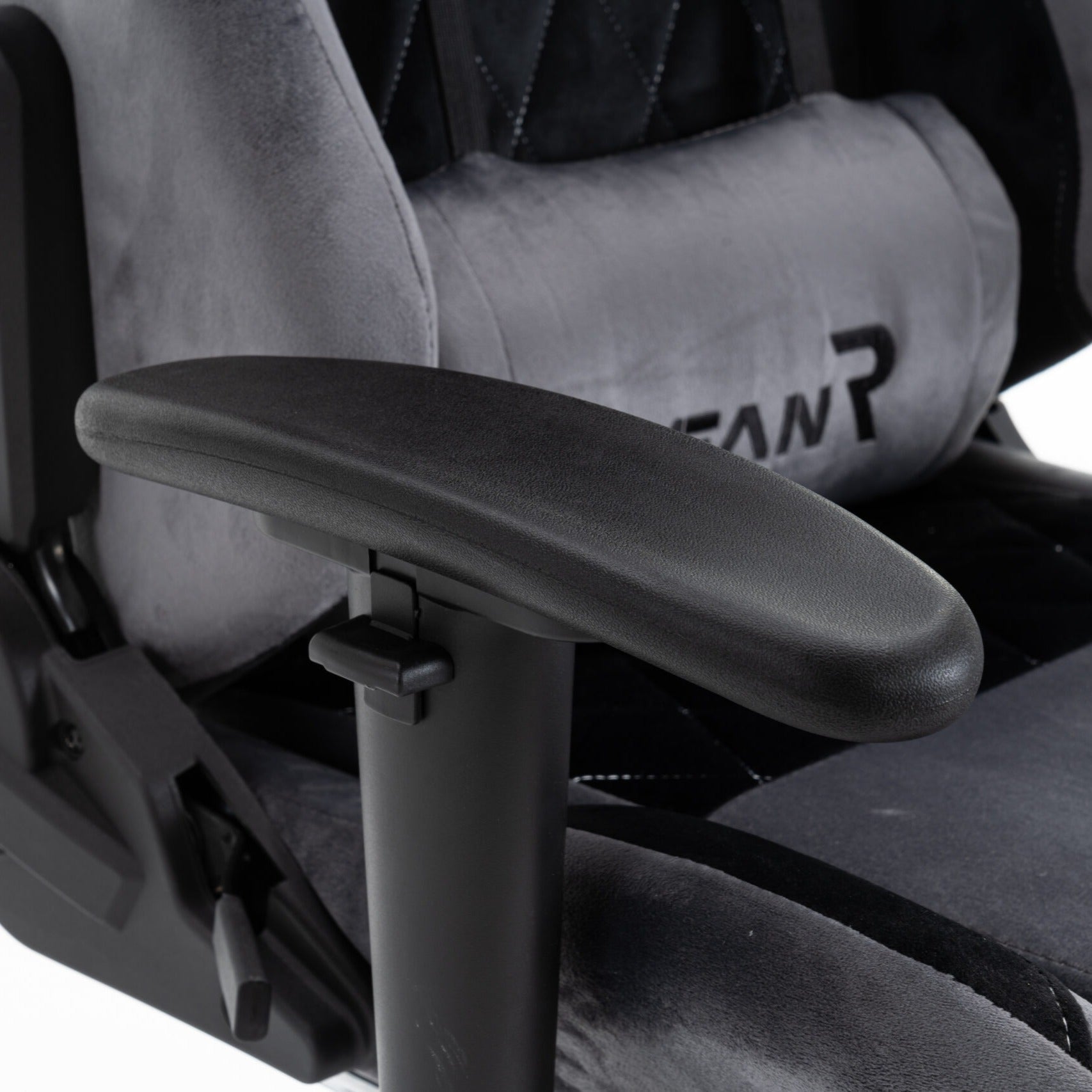 Scaun de Gaming Reglabil Professional WF-613 Grey cu Suport Picioare