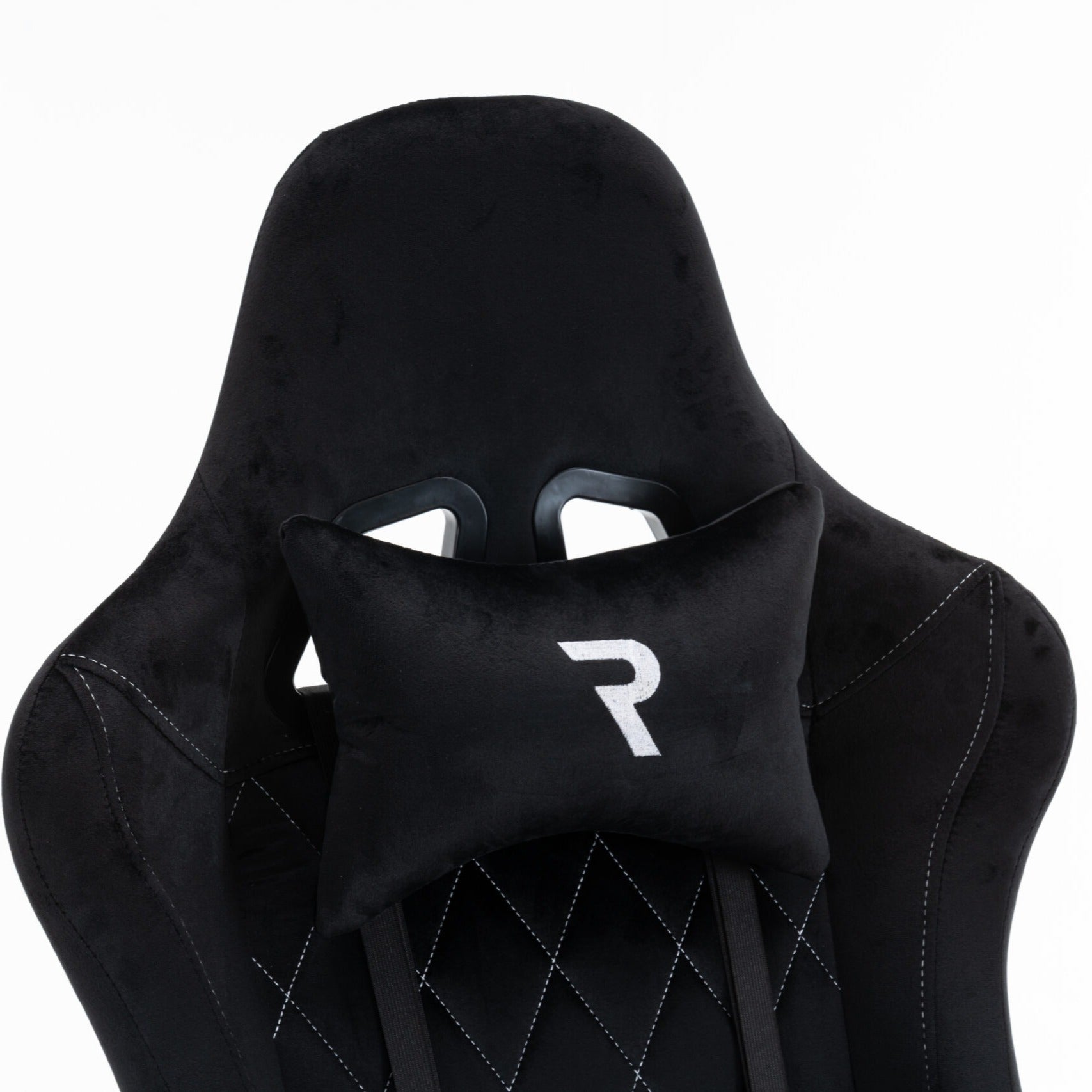 Scaun de Gaming Reglabil Professional WF-613 Black cu Suport Picioare