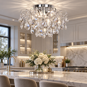 Candelabru MONACO Cristal Silver ⌀50cm