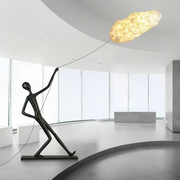 Lampadar Sculptural Decorativ Cloud Rider 180CM