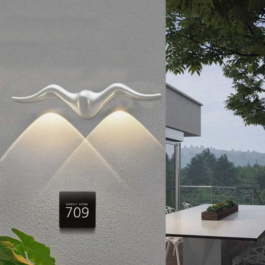 Aplica LED Exterior 2x3W Aero ALBA