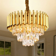 Candelabru Cristal Golden Panther 400mm