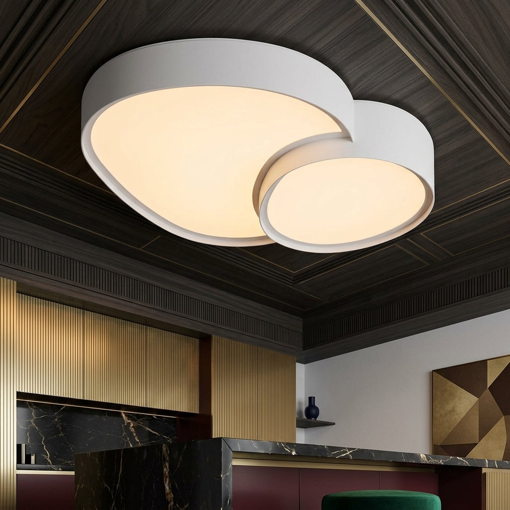 Lustra LED Luxury RISE White Echivalent 160W Telecomanda