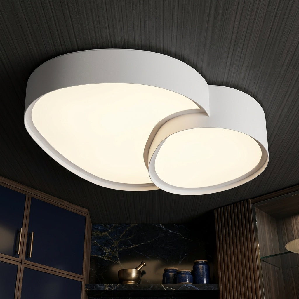 Lustra LED Luxury RISE White Echivalent 160W Telecomanda