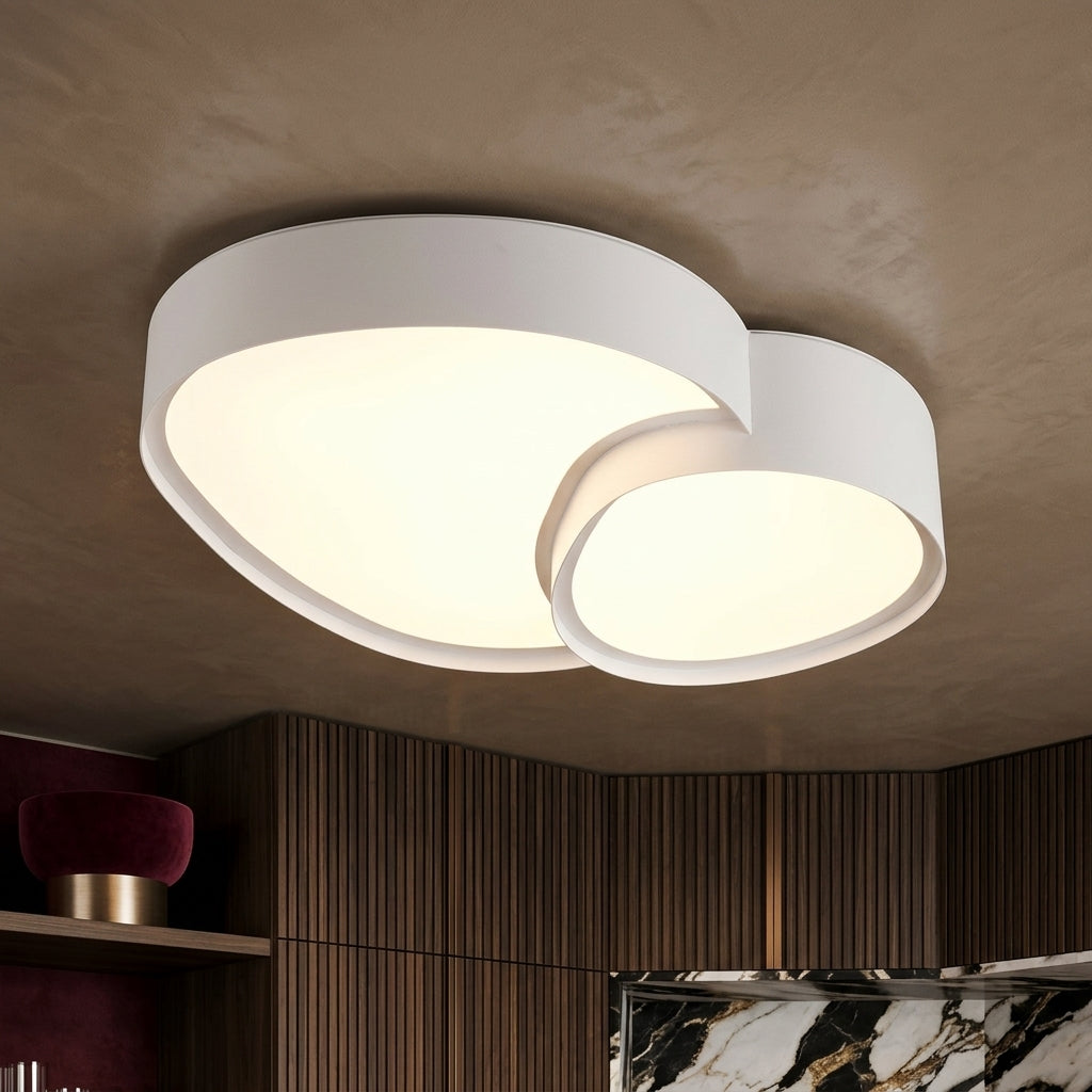 Lustra LED Luxury RISE White Echivalent 160W Telecomanda