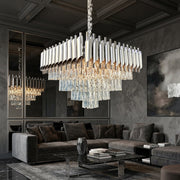 Candelabru Cristal SILVER PANTHER 6xE14 400mm