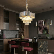 Candelabru Cristal SILVER PANTHER 4xE14 300mm