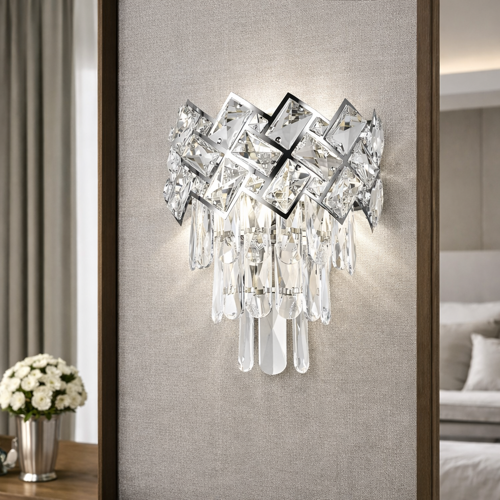 Aplica Perete Malli Silver Cristal