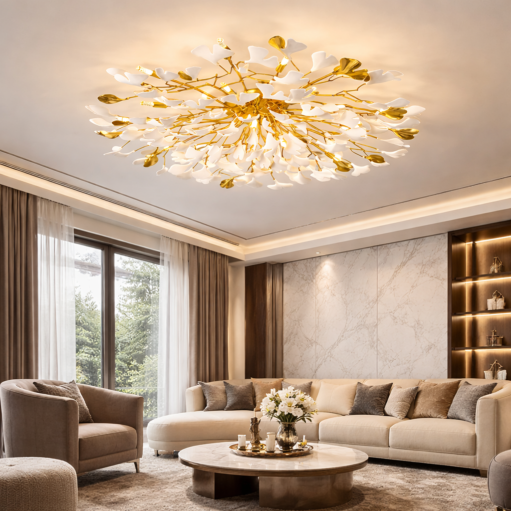 Lustra Aplicata LUXURY Golden VALERY 100CM