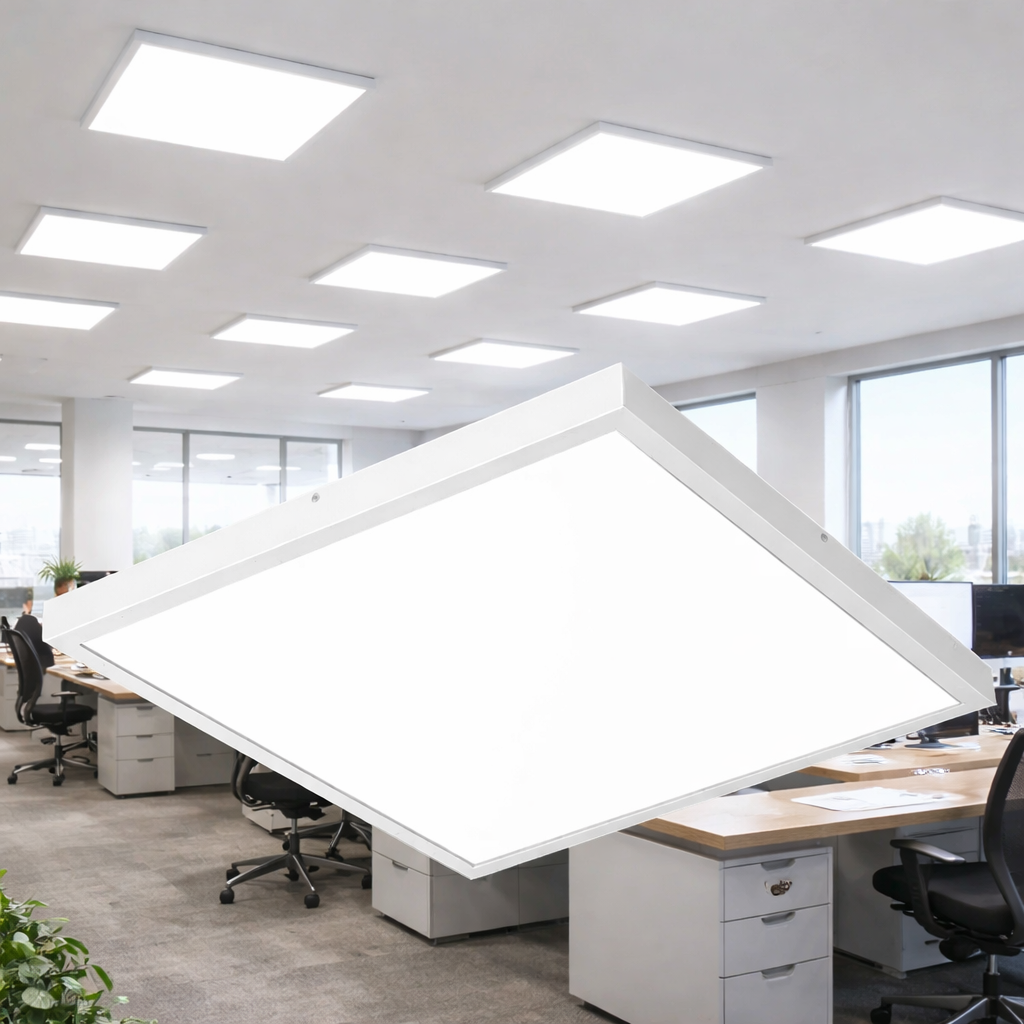 Panou LED 48W 60x60cm, 4320lm, 6500K Alb Aplicat