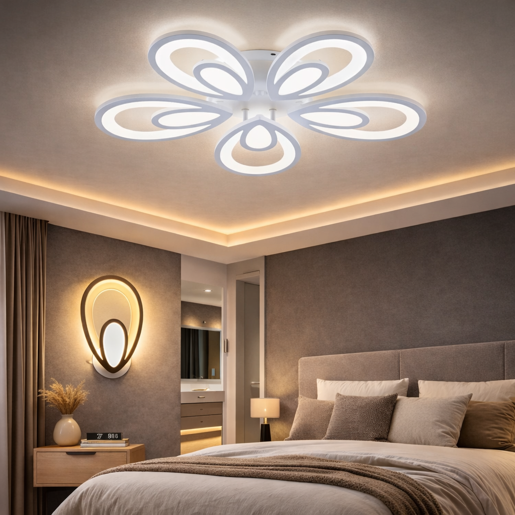 Lustra LED 160W TEARS Echivalent 600W Telecomanda