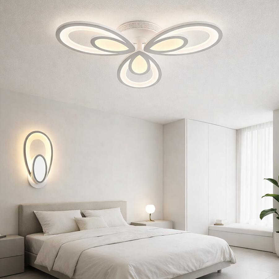 Lustra LED Mini TEARS Echivalent 300W Telecomanda