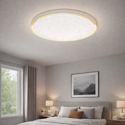 Plafoniera LED 50CM GOLD ECLIPSE 36W Echivalent 200W