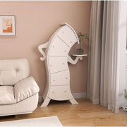 Dulap Artistic din Lemn Alb Belle Madame