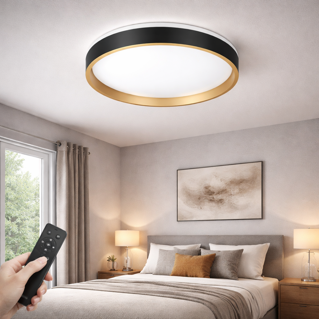 Plafoniera LED 39CM POLARIS GOLD 32W Echivalent 200W