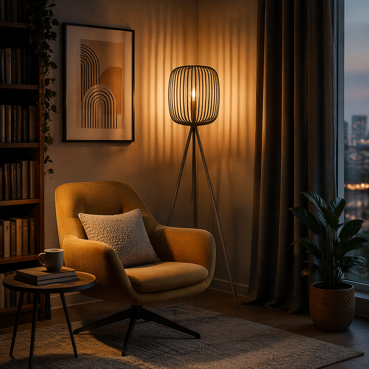 Lampadar ROMAZZINA Sand 140CM