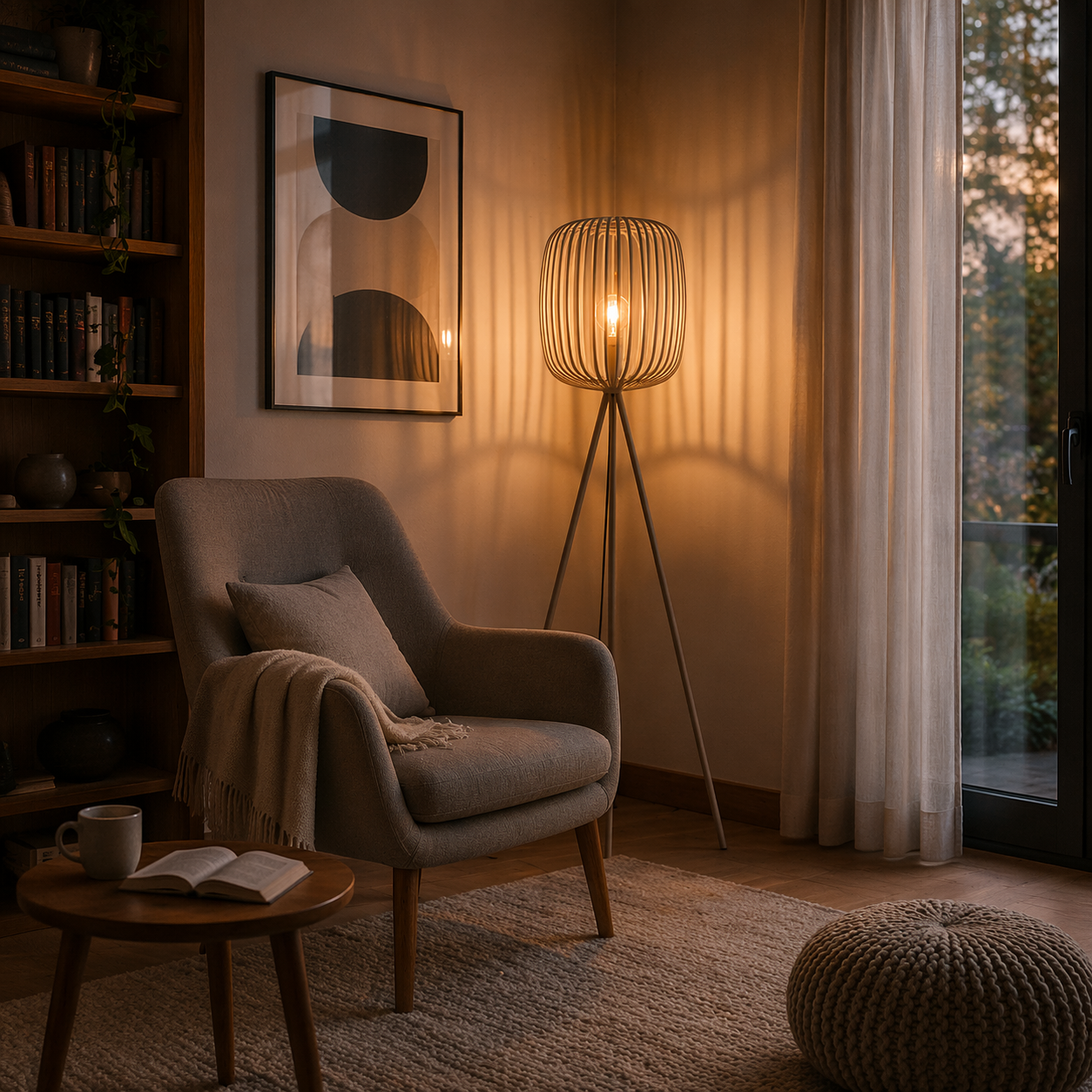 Lampadar ROMAZZINA Sand 140CM