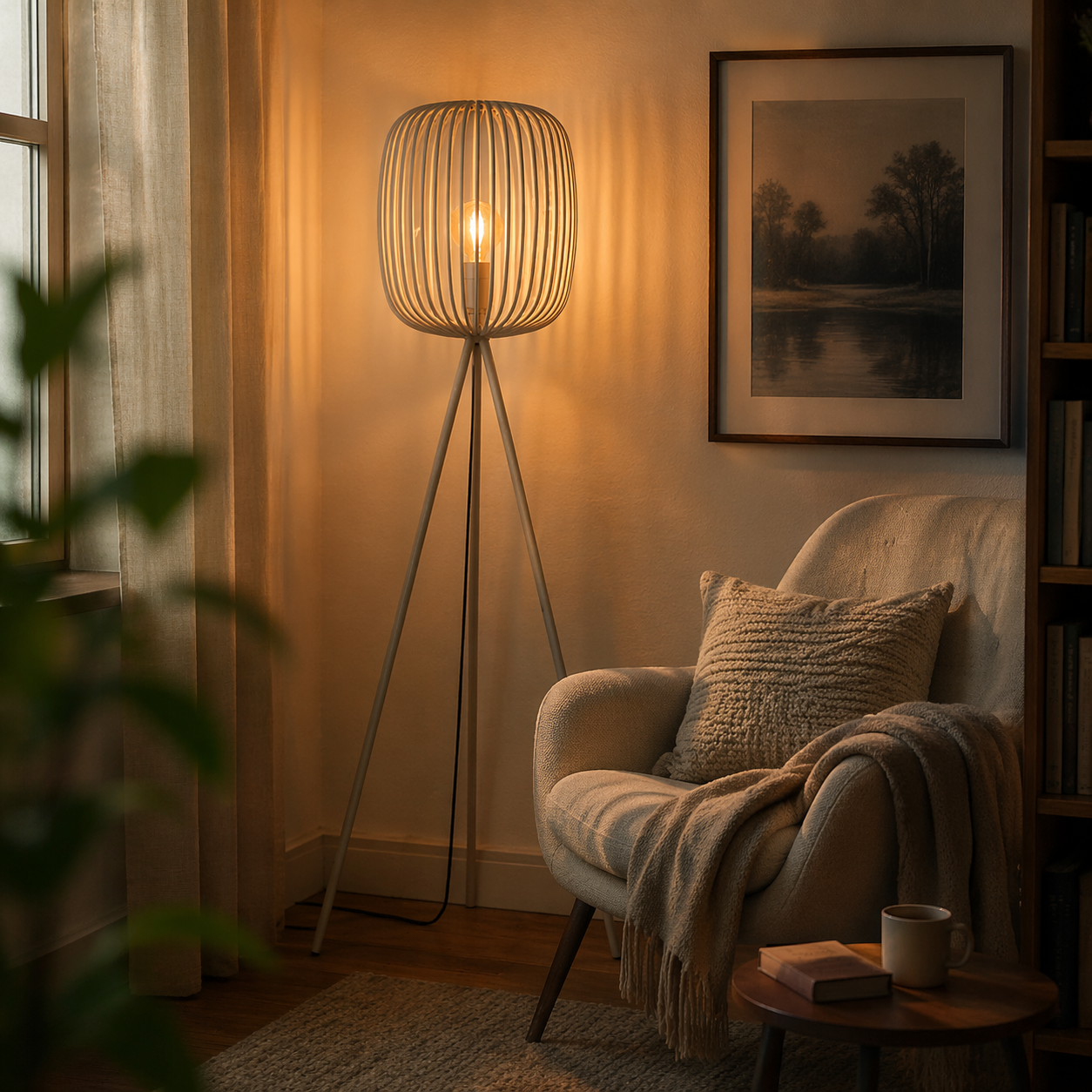 Lampadar ROMAZZINA Sand 140CM