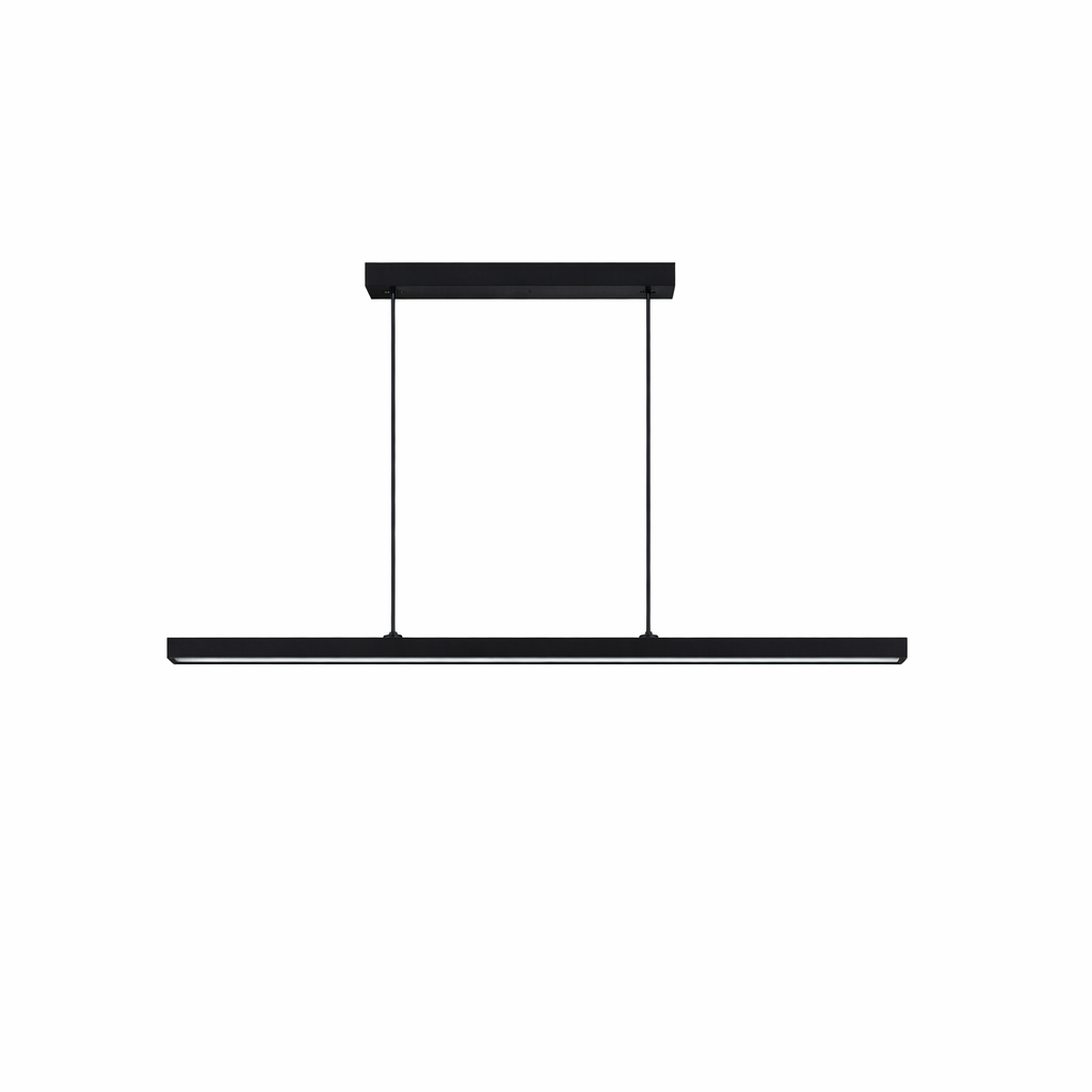 Lustra LED Suspendata 36W Elegant Office Black Echivalent 300W