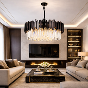 Candelabru Cristal BLACK WIDOW Ø60CM
