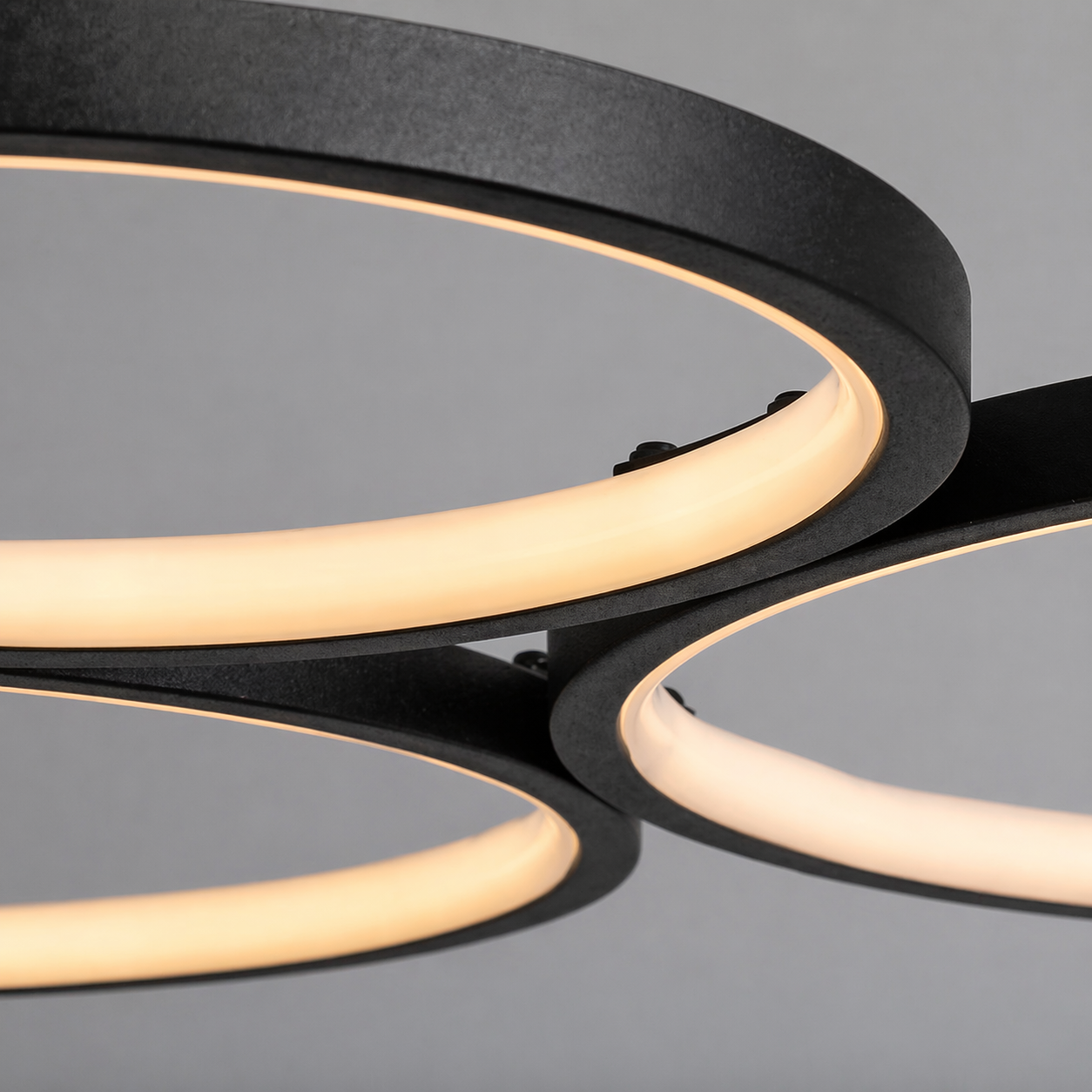Lustra LED Suspendata Modern Black FLUXA Echivalent 300W