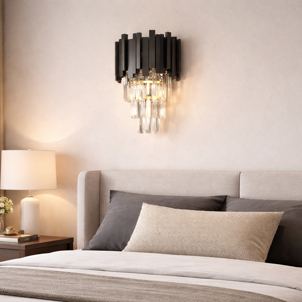 Aplica Perete Cristal BLACK WIDOW