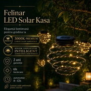 Felinar LED Solar Kasa, IP44, 3000K Premium