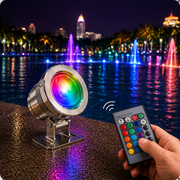 Spot LED 12V Piscina 10W RGB Multicolor cu Telecomanda IP67