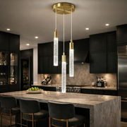 Lustra BUBBLE Glass Gold Echivalent 200W