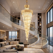 Candelabru Cristal GLORY GOLDEN LUXURY 300cm