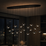 Lustra LED Liniara Suspendata Luxury PARATEBUENO Echivalent 600W