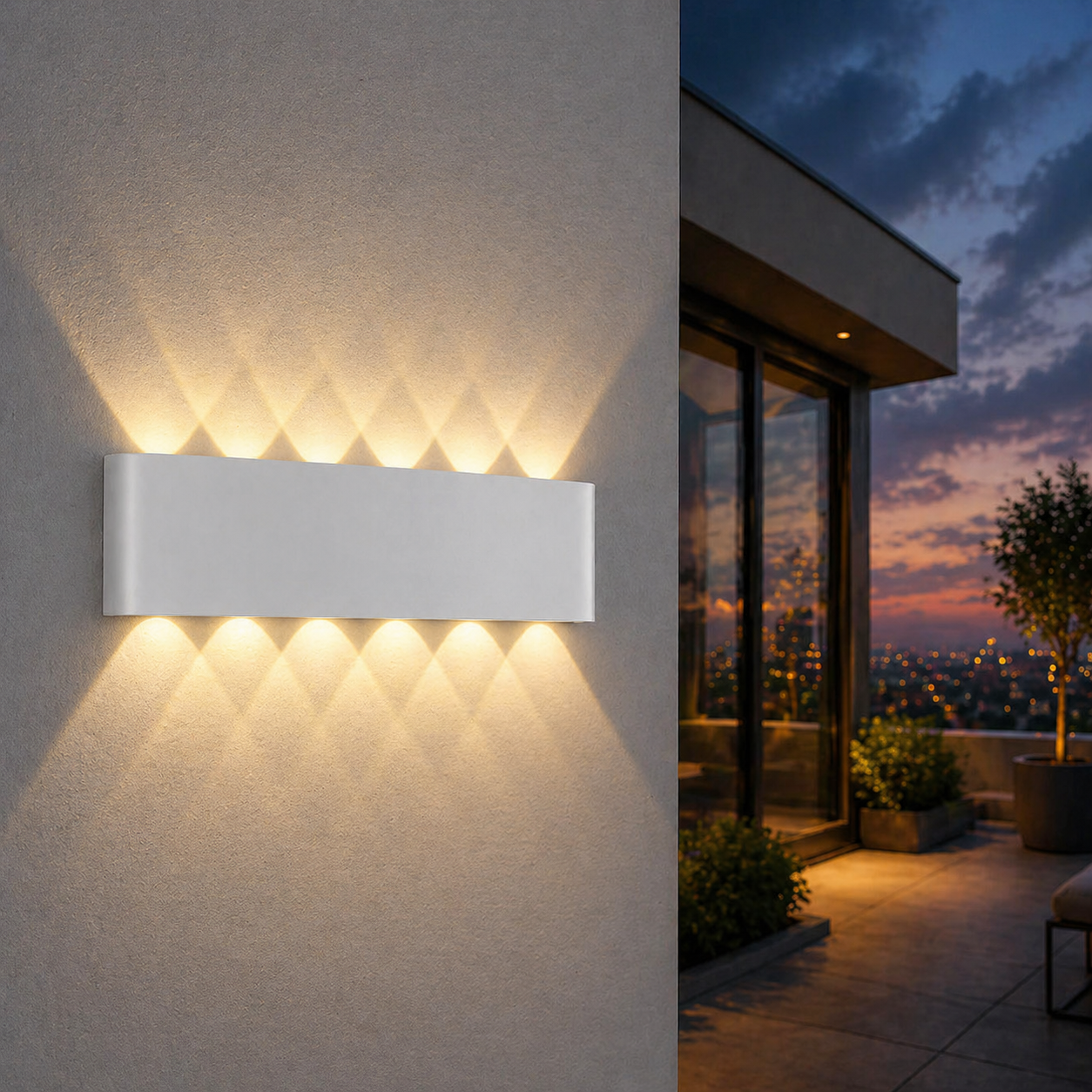 Aplica LED 12W TRIO Exterior Alba