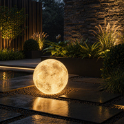 Felinar Glob MOONGLOW 40cm, 3 Lumini, Premium