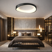 Lustra LED Valente Black Echivalent 500W Telecomanda