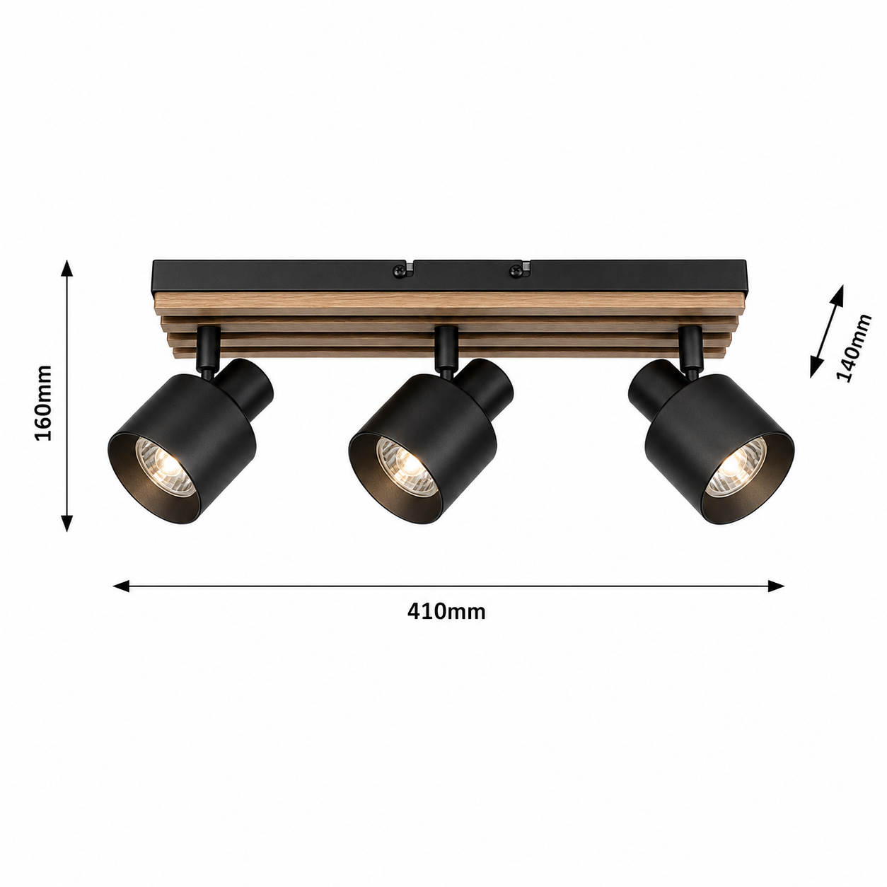 Lustra Aplicata Vintage CALVYN 3xE14 Premium