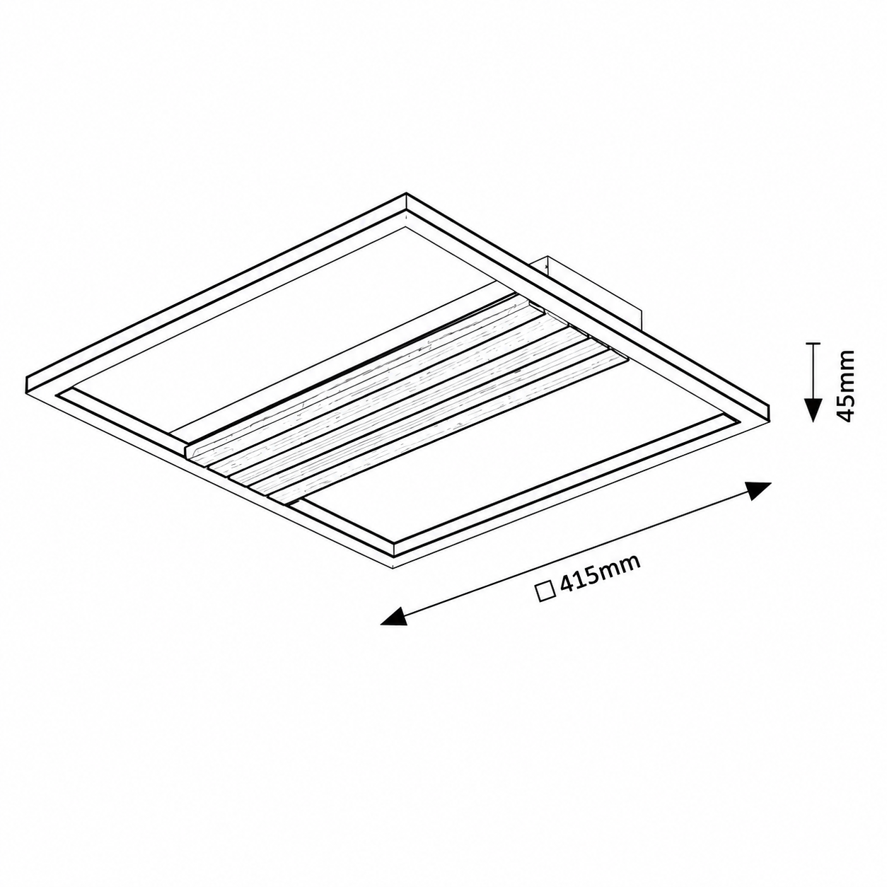 Lustra LED Aplicata Vintage CALVYN Premium Echivalent 200W