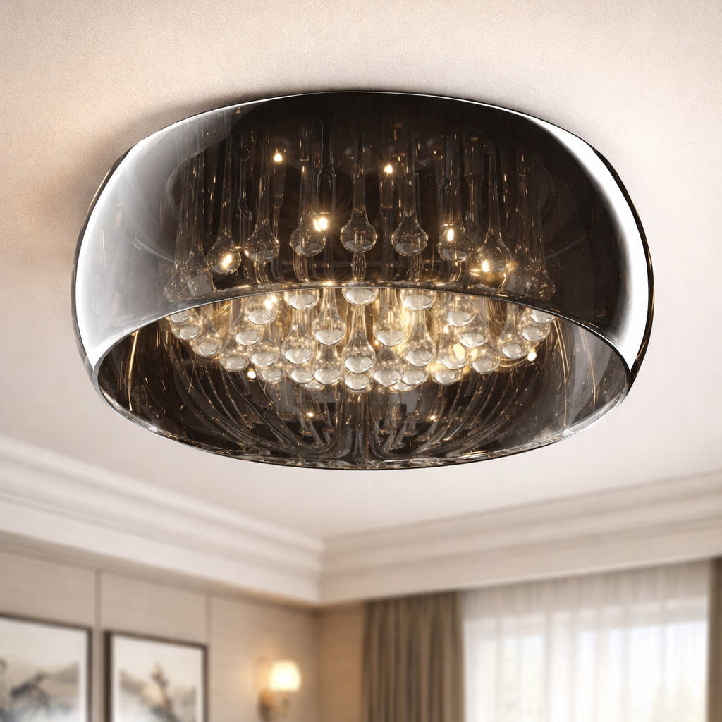 Lustra Aplicata Luxury OBSIDIAN 50cm