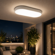 Aplica LED 18W Ovala BAT Alba Exterior Echivalent 150W