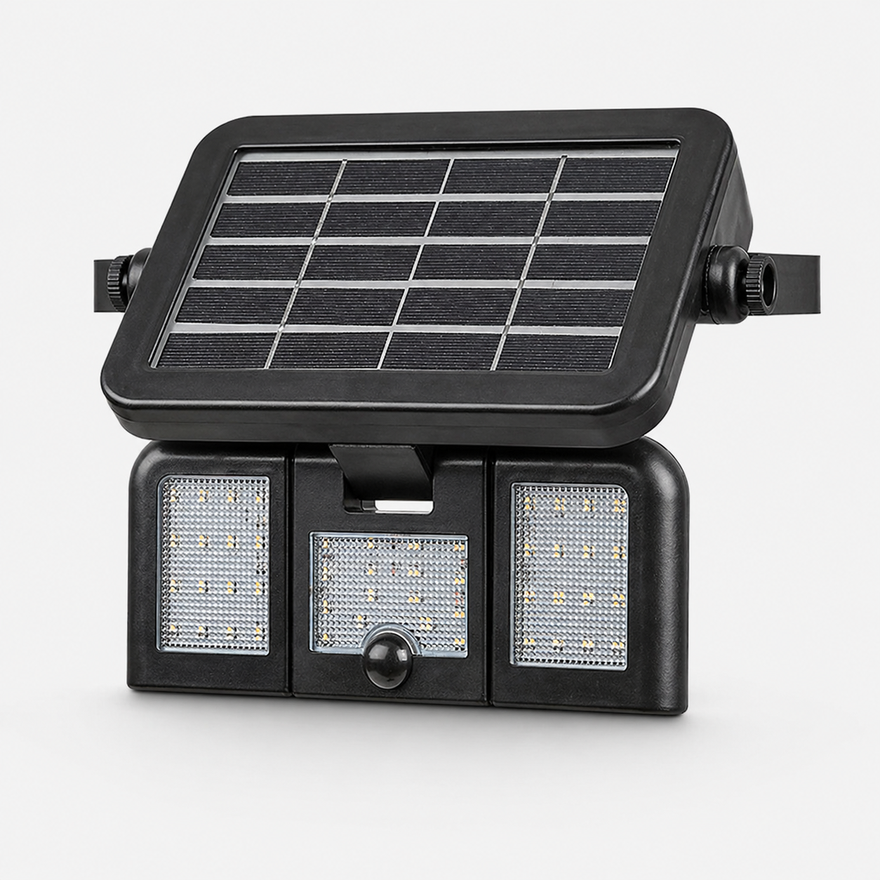 Aplica LED Solara cu Senzor LUROX Exterior Neagra Premium