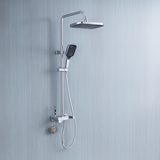 Coloana de Dus Premium 1803 Crom Cu Afisaj LCD Cap Tip Ploaie