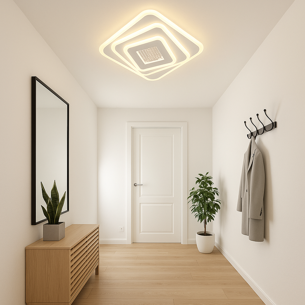 LUSTRA LED 40W GALAXY 3D SQUARE Echivalent 200W