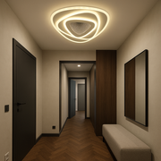 Lustra LED 40W GALAXY 3D TRIANGLE Echivalent 200W