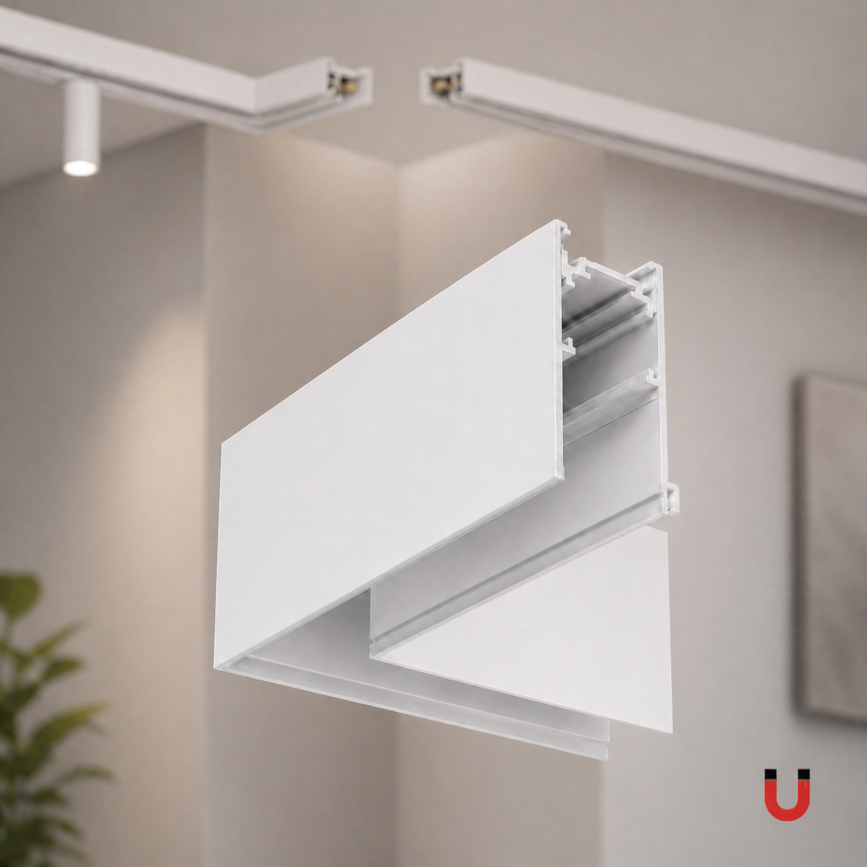 Conector Colt Sina Aplicata Magnetica Alba