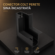 Conector Colt Perete Sina Incastrata Pe Rigips Magnetica