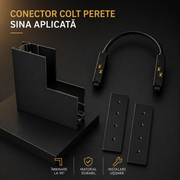 Conector Colt Perete Sina Aplicata Magnetica